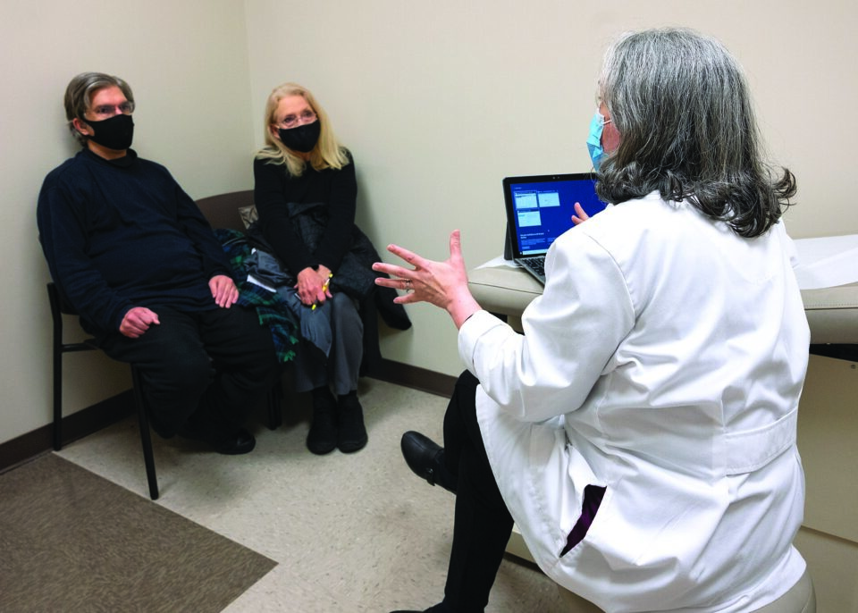 Doctor With Patients